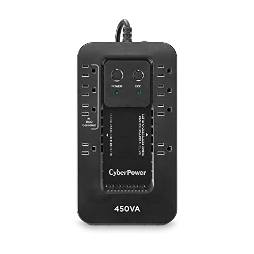 CyberPower EC450G Ecologic Battery Backup & Surge Protector UPS System
