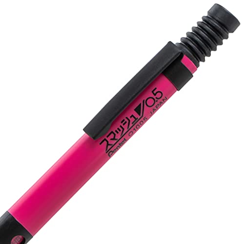 Image of Pentel Smash Drafting Mechanical Pencil (0.5mm) - Special Edition Pink and Black w /Tube