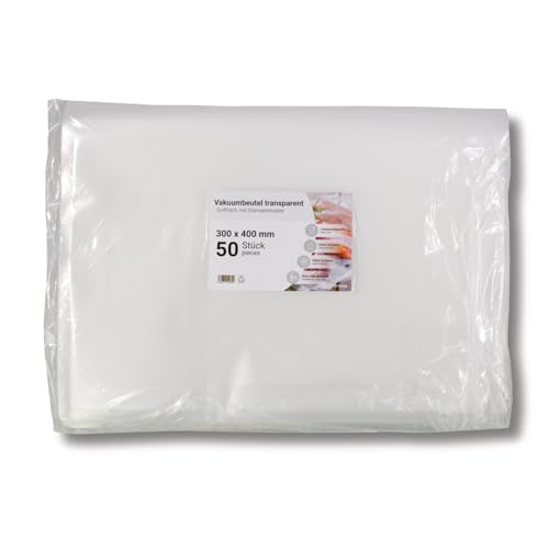 dm-folien Vakuumbeutel I 30 x 40 cm | 50 Stück | Reißfeste Folienbeutel für Vakuumiergerät | Sous-Vide Vakuumierbeutel 90 µ I Lebensmittelechte Gefrierbeutel I spülmaschinen- & hitzefest dm-folien Vakuumbeutel I 30 x 40 cm | 50 Stück | Reißfeste Folienbeutel für Vakuumiergerät | Sous-Vide Vakuumierbeutel 90 µ I Lebensmittelechte Gefrierbeutel I spülmaschinen- & hitzefest
