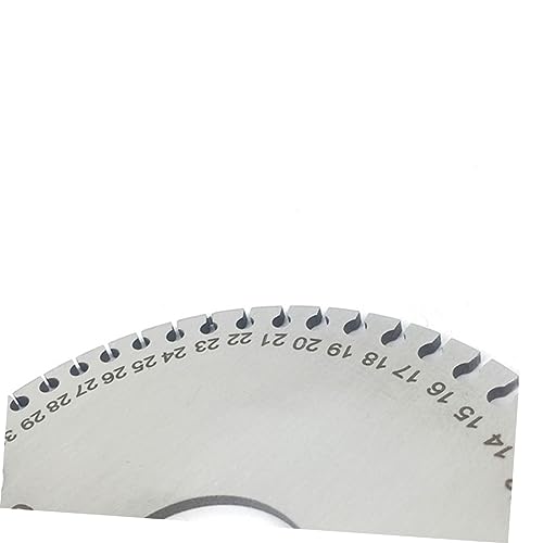 Welding Gage Tool Wire Gauge Metal Thickness Gauge for Weld Inspection miniatura 3