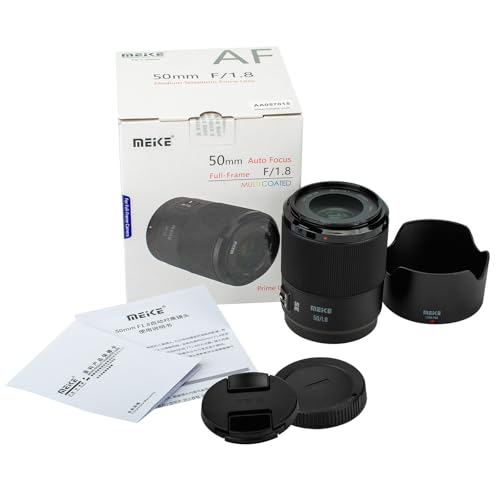 Image of Meike 50mm F1.8 Full Frame AF STM Lens Standard Aperture Auto Focus Fixed Prime Portrait Lenses for Panasonic Lumix Leica L-Mount Mirrorless Camera S1 S1R S1H S5