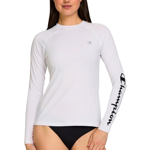 Champion Women's Long Sleeve Rash Guard, UPF 50+ SPF Protection Swim Shirt - image 1