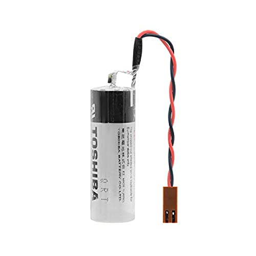 Batería ER17500V CS1W-BAT01 de 3.6V solucione el error de batería baja en PLC