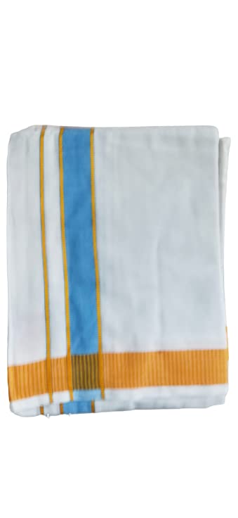 Cotton pancha, white colour (Jai Chandra Collection)