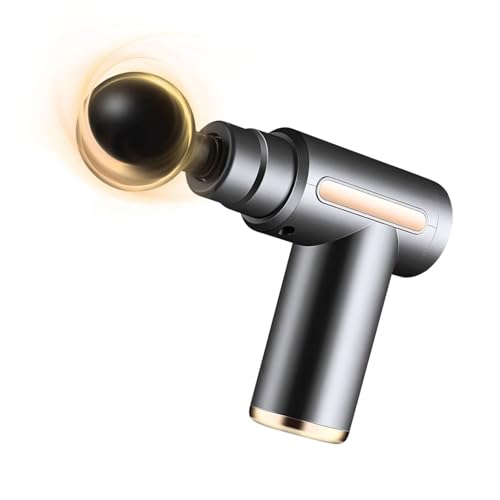 Image of DR PT Gun Massager for Athletes Handheld Neck & Back Massager |4 Specialized Heads |30 Speed Level Massager for Full Body with Premium Carry Bag