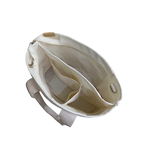 Large Capacity Canvas Tote Bag for Women - Casual Style, Adjustable Shoulder Strap, Zipper Closure4