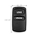 uxcell New 2 Buttons Key Shell Keyless Entry Remote Case Replacement MR587983 for Mitsubishi Gallant Lancer Pajero Triton