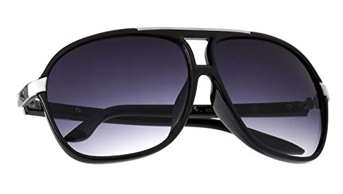 Khan Piston - Classic Vintage Driving Aviator Sunglasses2