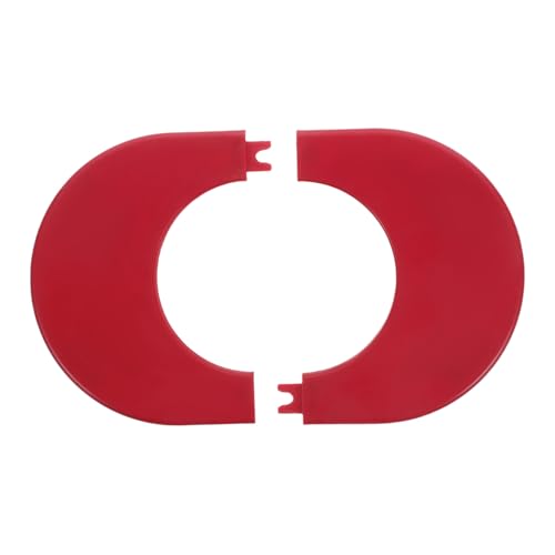 GAROZATION 消火器カバーキット 装飾壁取り付けホース絶縁体 赤 通気管装飾 Absスポンジ消火栓ボックスアクセサリー