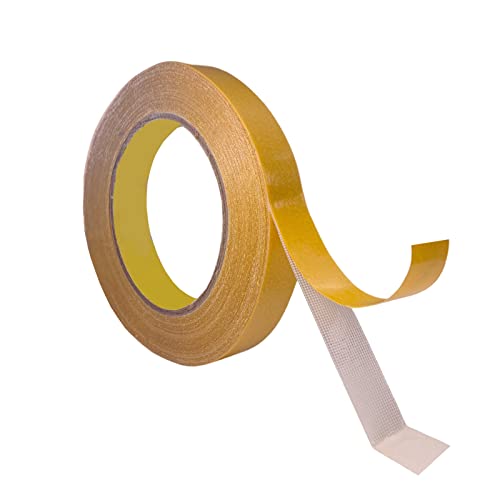 Double Sided Tape Heavy Duty, Removable Mounting Tapes (66 Ft) Multipurpose Transparent Adhesive Fiberglass Mesh Tape For Photo, Carpet, Rugs, Wall Decor, Arts, Crafts, Woodworking, Household #TOP8