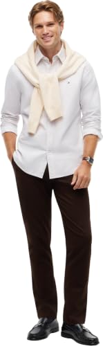 Tommy Hilfiger Herren Core Denton Essential Twill Straight Fit Chino, Dark Coffee, 30 W/32 L – Ansicht 4