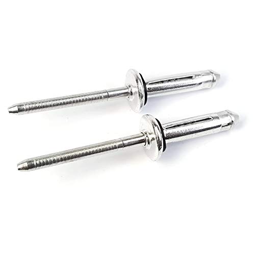Tri-Fold Exploding Pop Rivets 1/4 (#8) Aluminum Blind Rivets with Sealing Washer 8-6, 1/4