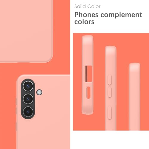 Coque Samsung S24 silicone rose housse protection intégrale antichoc