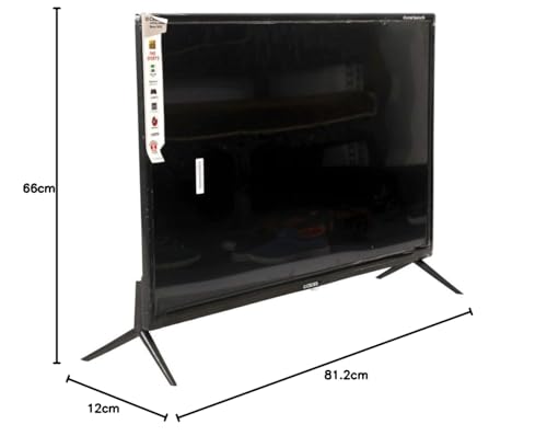 Image of Crown 81.28 cm (32 Inches) Full HD Smart LED TV C-32Smart (Black) (2020 Model)