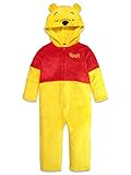 Disney Winnie the Pooh Little Boys Fleece Zip Up Coverall 7-8