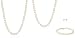 Mother and Daughter White Freshwater Cultured Pearl Necklaces, Bracelet, and Stud Earrings Set