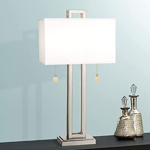 Image of Aspen Creative 20507-11, 12 inch Clear with Light Green Line Glass Knob with Pull Chain in Copper