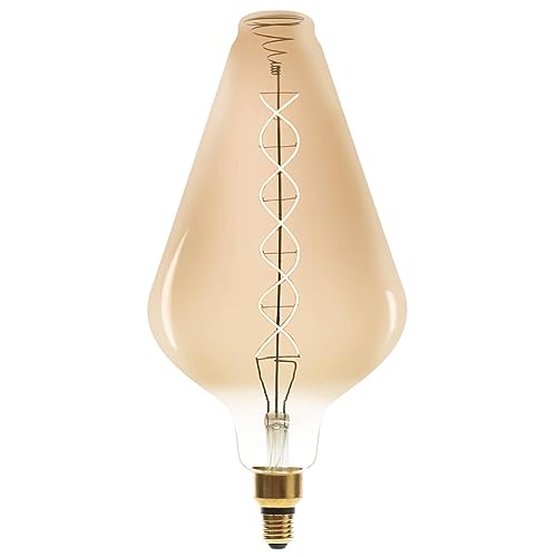 Atmosphera - Ampoule LED Torsadée Ambrée VA188 6W