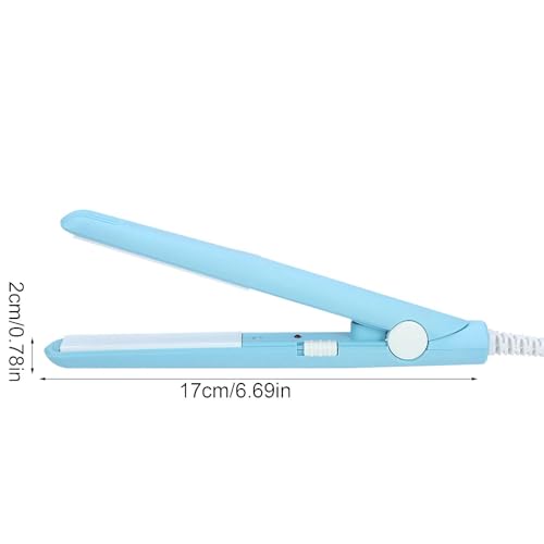 Plancha mini de cerámica para cabello con enchufe US miniatura 6