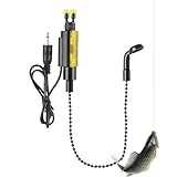 Fishing Alarms for Fishing Rods, Swingers Alarm - Waterproof Portable Fish Alarm for Night, Practical Rod Bells for Freshwater