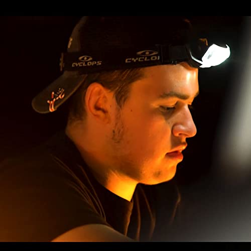 Cyclops Trio 300 | Tactical Durable Lightweight Compact Weather Resistant Ipx4 Adjustable Headband 4 Modes Bright 3 Color Led 300 Lumen Headlamp| Aaa Battery Included | Pack Of 3 #TOP4