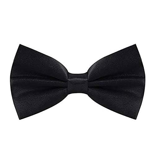 TRUFLAIR Suspender with Pre-Tied Bow Tie for Kids- Adjustable,Y Back, Free Size- Unisex (Black, Red Black Bow) 1