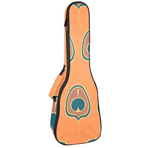 Sac ukulélé ténor robuste avec rembourrage 10mm anti-choc pour éviter les rayures