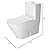 Duravit 215701 One Piece Toilet, Medium, White