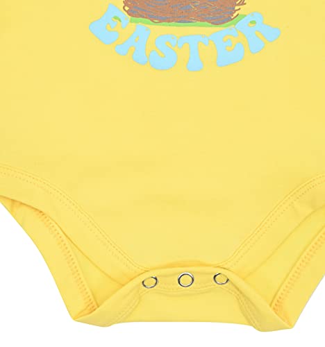 Image of Baby Boys Girls One Piece Outfit Set Short Sleeve Bodysuit