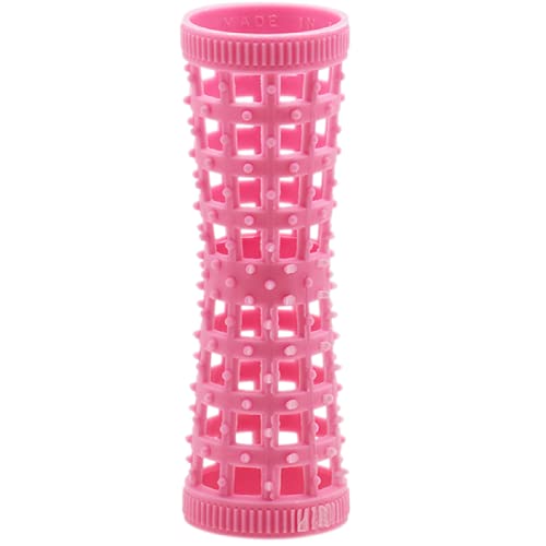 Mini-Pink Hourglass Hair Rollers 17mm/0.66in – Pack of 12