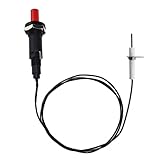 Aifeier ET Piezo Spark Ignition, Propane Push Button Piezo Igniter Kit with Threaded Ceramic Electrode lgniter Fit for Gas Fireplace, Oven, Heater, Kitchen lgniter (1 Pack)