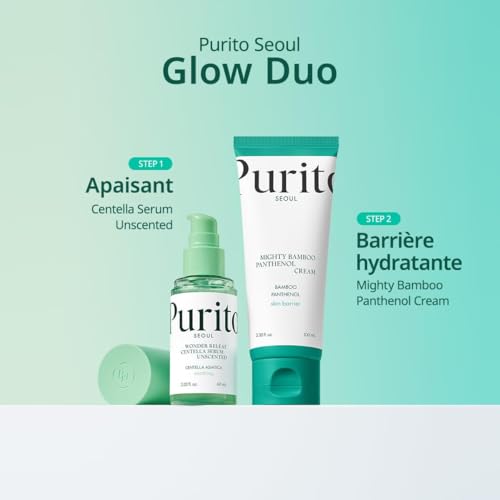 PURITO Panthenol 10% Post-Acne Cream | Moisturizer for Blemish Marks, Barrier Repair | Silicone-Free, Non-Comedogenic, Fragrance-Free, Vegan & Cruelty-free | Korean Skincare, 100mL 3.38 fl.oz