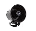 Fortress Security Store (TM) Loud Indoor/Outdoor Weatherproof Black Siren for DIY S02/GSM Home and Business Alarm Security Systems