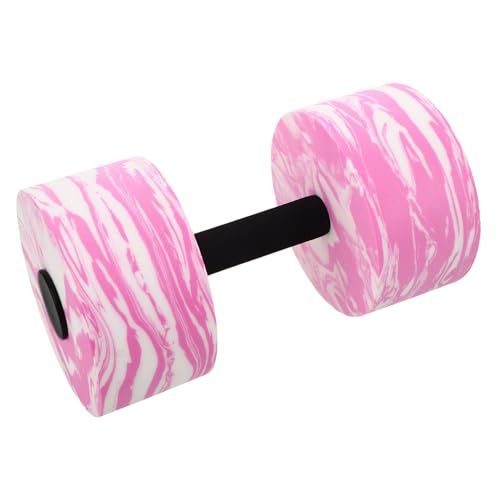 Kisangel Aquatic Fitness Eva Dumbbell for Pool Exercise Lightweight Water Aerobics Weights for Women and Compact Design for Stability Grip for Activities