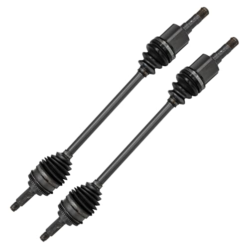 Detroit Axle - Pair Front CV Axle Shafts for 2003-2008 Subaru Forester 2004-2006 Impreza CV Axle Shafts Assembly 2005 Replacement