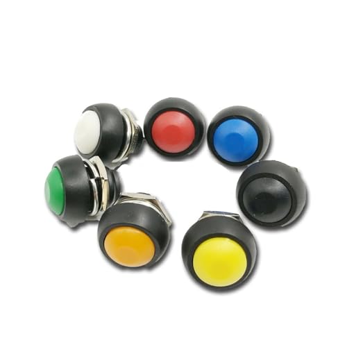 Mini interrupteur PBS-33B de 12 mm avec mécanisme de rappel précis à 2 broches