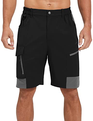 Ezrun Men's Hiking Cargo Shorts Quick Dry Golf Outdoor Work Tactical Shorts With Multi Pocket For Fishing Travel #TOP27