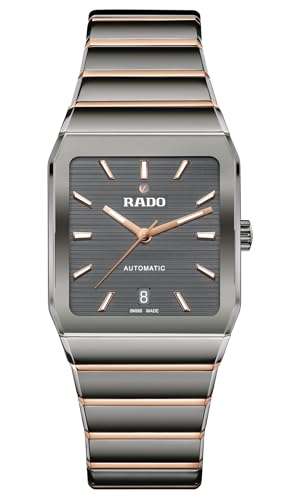 Rado - Anatom Automatic - Men - Swiss Watch - Metallised Sapphire Crystal - Plasma High-Tech Ceramic Bracelet and High-Tech Ceramic - Automatic – 32.5 mm