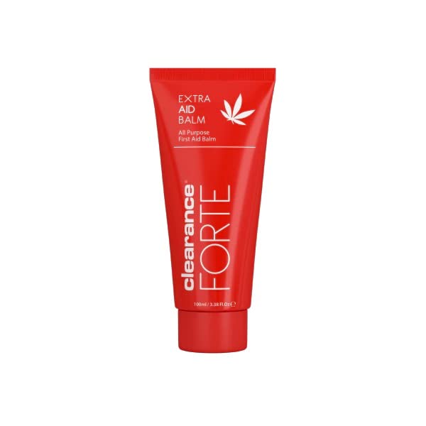 Clearance Forte Extra Aid Balm | Relieves Dry, Chapped, and Irritated Skin | Ideal for Hands, Feet, Elbows, Knees | Contains Herbal Extracts & Oils | Suitable for All Ages and Skin Types | 100ml