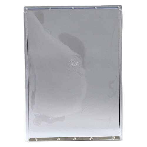 Ideal Pet Products Clear Vinyl Replacement Flap Super Large 15 x 20 Flap Size