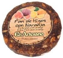 El Artesano Pan De Higos con Naranja (Fig Bread With Orange) Net. Wt 200g