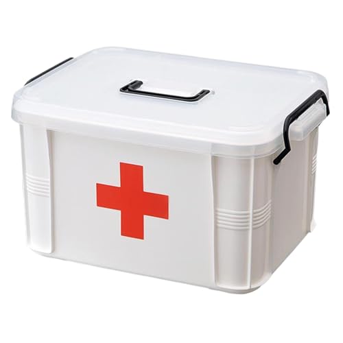 Boîtier médical hermétique haut de gamme avec double bac de rangement - 2