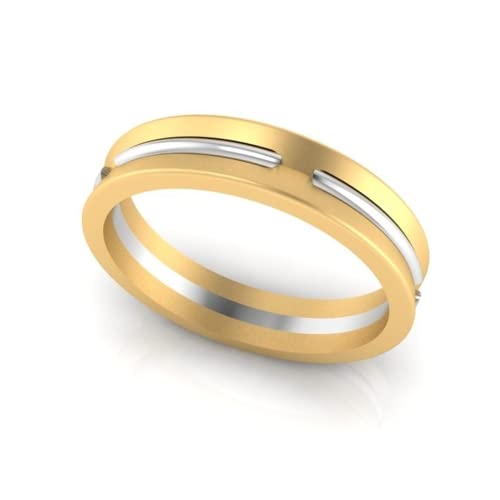 18KT (750) Yellow Gold Ring For Women-H-053-L