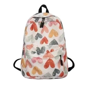 Image of Willton -Stylish Girls Backpack for School, College & Travel | Lightweight Casual Daypack with Spacious Compartments & Durable Design Trendy Travel Backpack for Teens