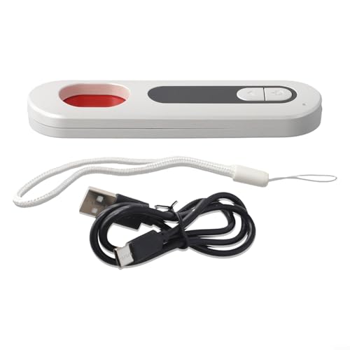 Besshepplo Detector de cámara inalámbrica 4 en 1 y dispositivo de escucha con sensibilidad ajustable detecta señales 2.4G dispositivos de banda ancha e infrarrojos Herramienta portátil de vigilancia