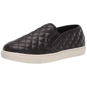 Steve-Madden-Womens-Ecentrcq-Sneaker Steve Madden Women's Ecentrcq Slip-On Fashion Sneaker,Black,9.5 M US