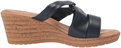 Tuscany Women's Wedge Sandal, Navy, 9.5 | Image 5