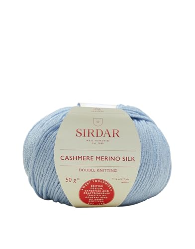 Sirdar Cashmere Merino Silk DK, Regency Blue (400), 50g, DK (50g)