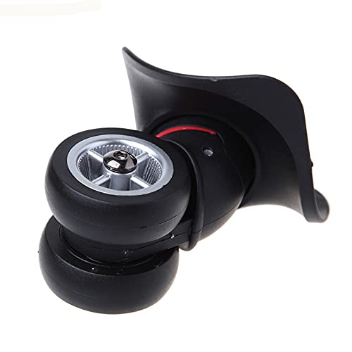 2 Pcs Suitcase Luggage Accessories Universal 360 Degree Swivel Wheels Trolley Wheel (Size : S) (Large)4