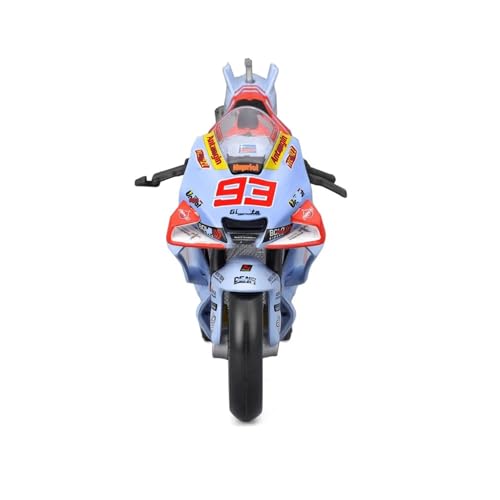 HTLNUZD 2024 1/18 GP23#93 Motocicleta Miniatura Aleación miniatura 2